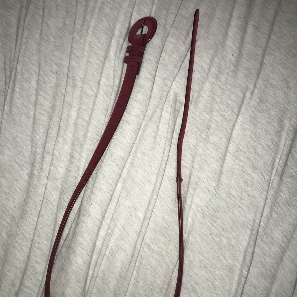 Urban outfitters Maroon belt